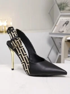 BALMAIN Heels Leather Rubber EU35-42 A90202608031673