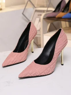 Alternative view of BALMAIN Pumps Suede Leather EU35-42 A90202608031665