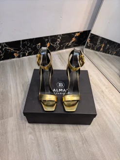 BALMAIN Sandals Calf Leather EU36-42 B80202608031386