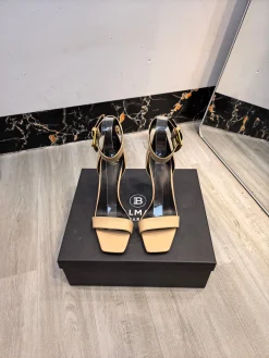 BALMAIN Sandals Calf Leather EU36-42 B80202608031390