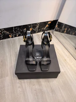 BALMAIN Sandals Leather EU36-42 B80202608031388
