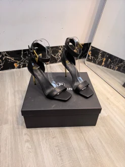 Alternative view of BALMAIN Sandals Leather EU36-42 B80202608031388