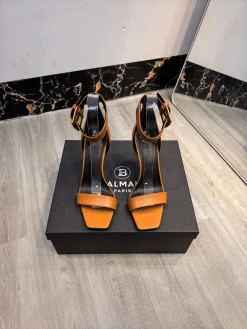 BALMAIN Sandals Leather EU36-42 B80202608031389