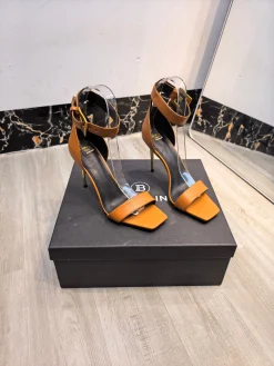 Alternative view of BALMAIN Sandals Leather EU36-42 B80202608031389