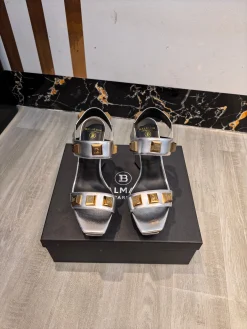 BALMAIN Sandals Leather EU36-42 C50202608031431
