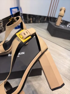 BALMAIN Sandals Leather EU36-42 C50202608031439