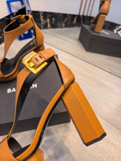 BALMAIN Sandals Leather EU36-42 C50202608031440