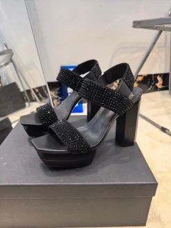 BALMAIN Sandals Suede Crystal EU36-42 C50202608031444