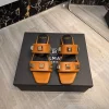 BALMAIN Slides Leather EU36-42 B70202608031385