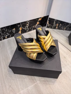 Alternative view of BALMAIN Slides Leather EU36-42 C50202608031411