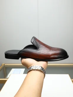 BERLUTI Slides Calf Leather EU38-44 A70202608030350
