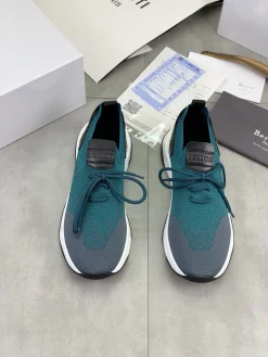 Alternative view of BERLUTI Sneakers Knit Leather EU39-45 C30202608032406
