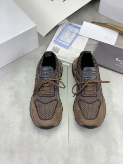 Alternative view of BERLUTI Sneakers Knit Leather EU39-45 C30202608032412