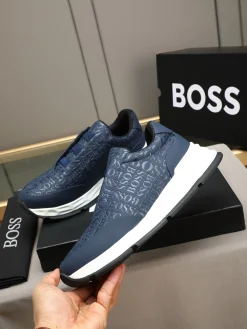 Alternative view of BOSS Sneakers Embossed Leather EU39-44 B30202608032173