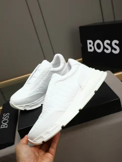 Alternative view of BOSS Sneakers Embossed Leather EU39-44 B30202608032174