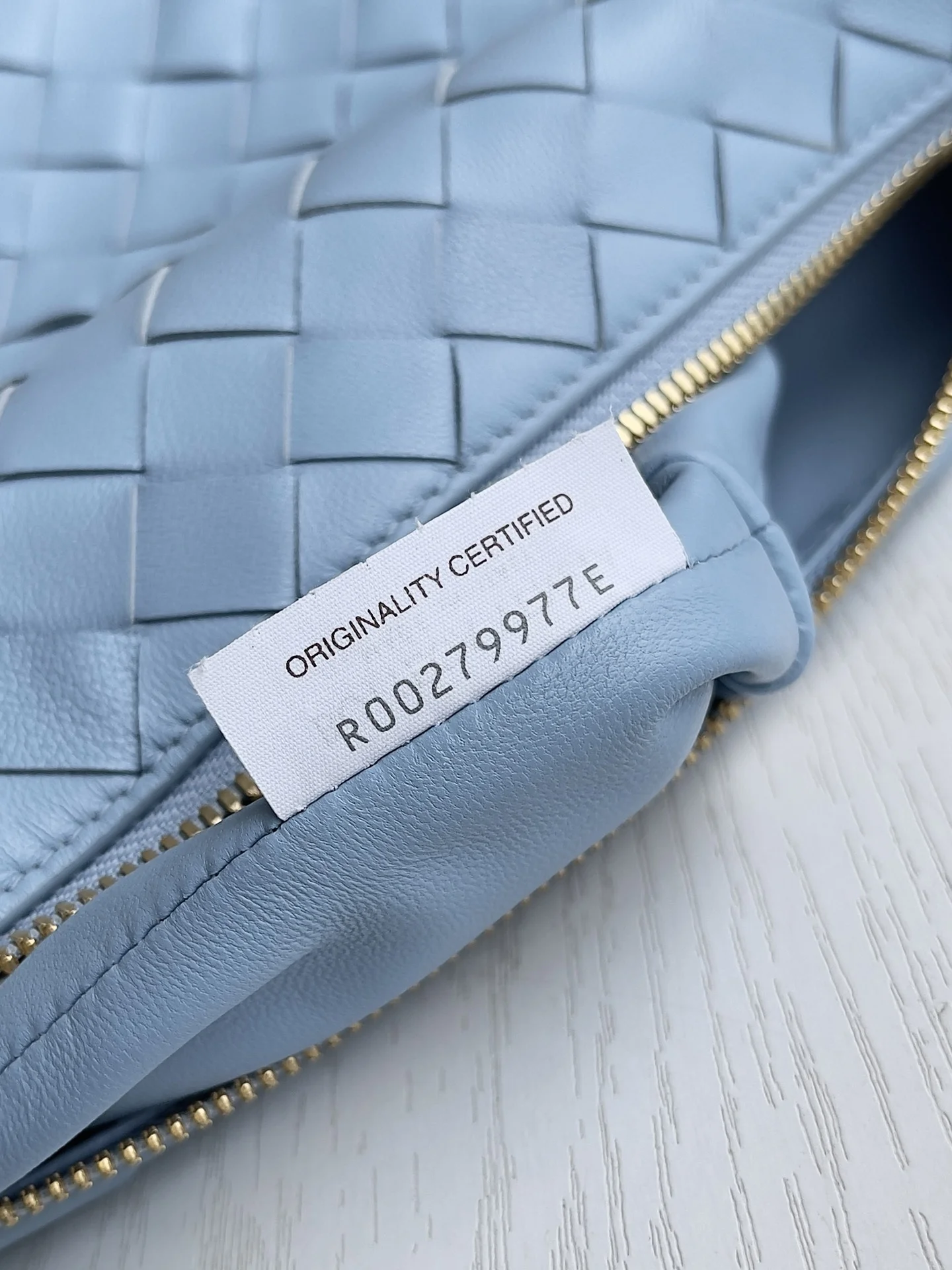 BOTTEGA VENETA Bucket Bags Intrecciato Leather (Blue) 22X13X9CM F80202608080212 - Image 8
