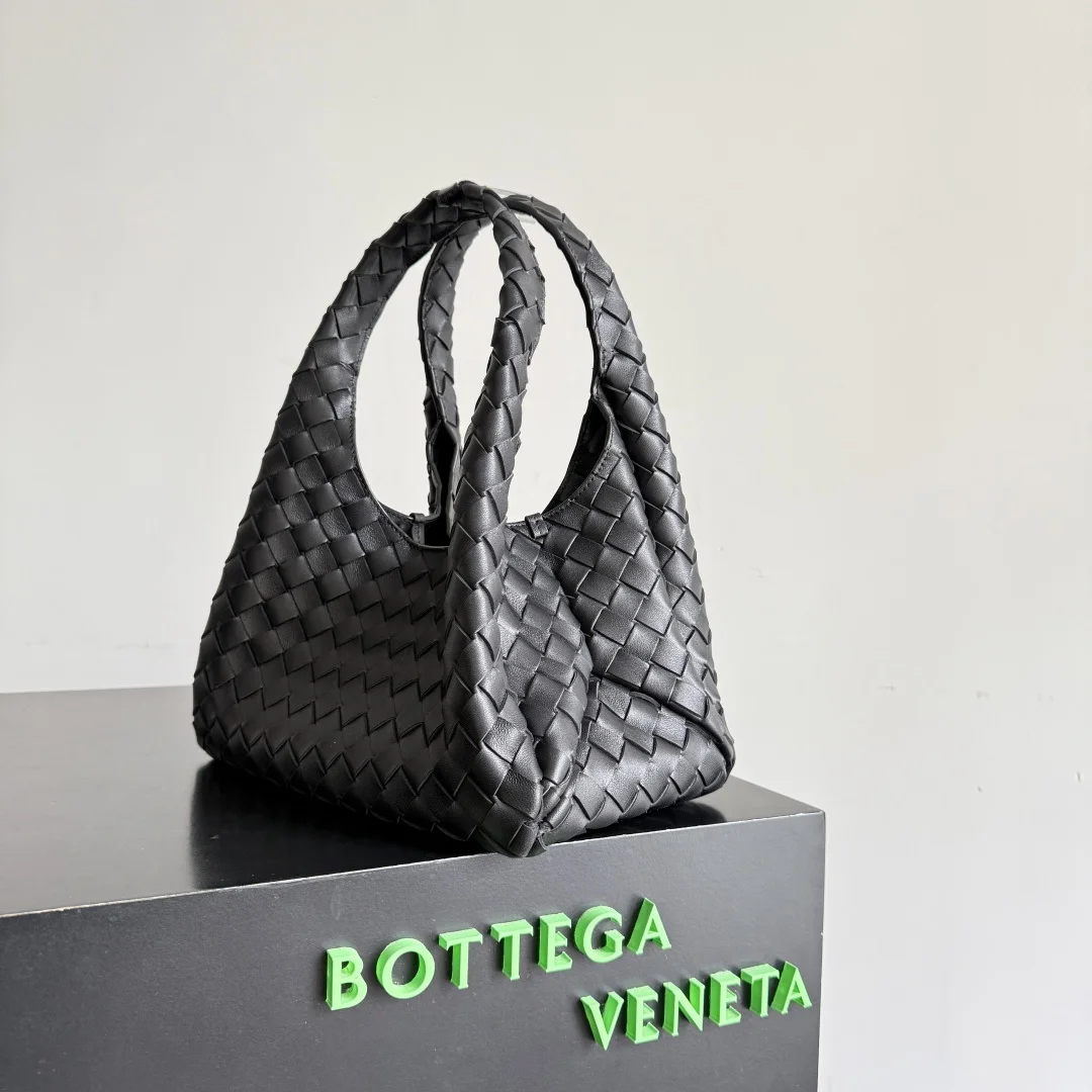 BOTTEGA VENETA Shoulder Bags Intrecciato Leather (Black) 28X16X15CM A060202608080430 - Image 2