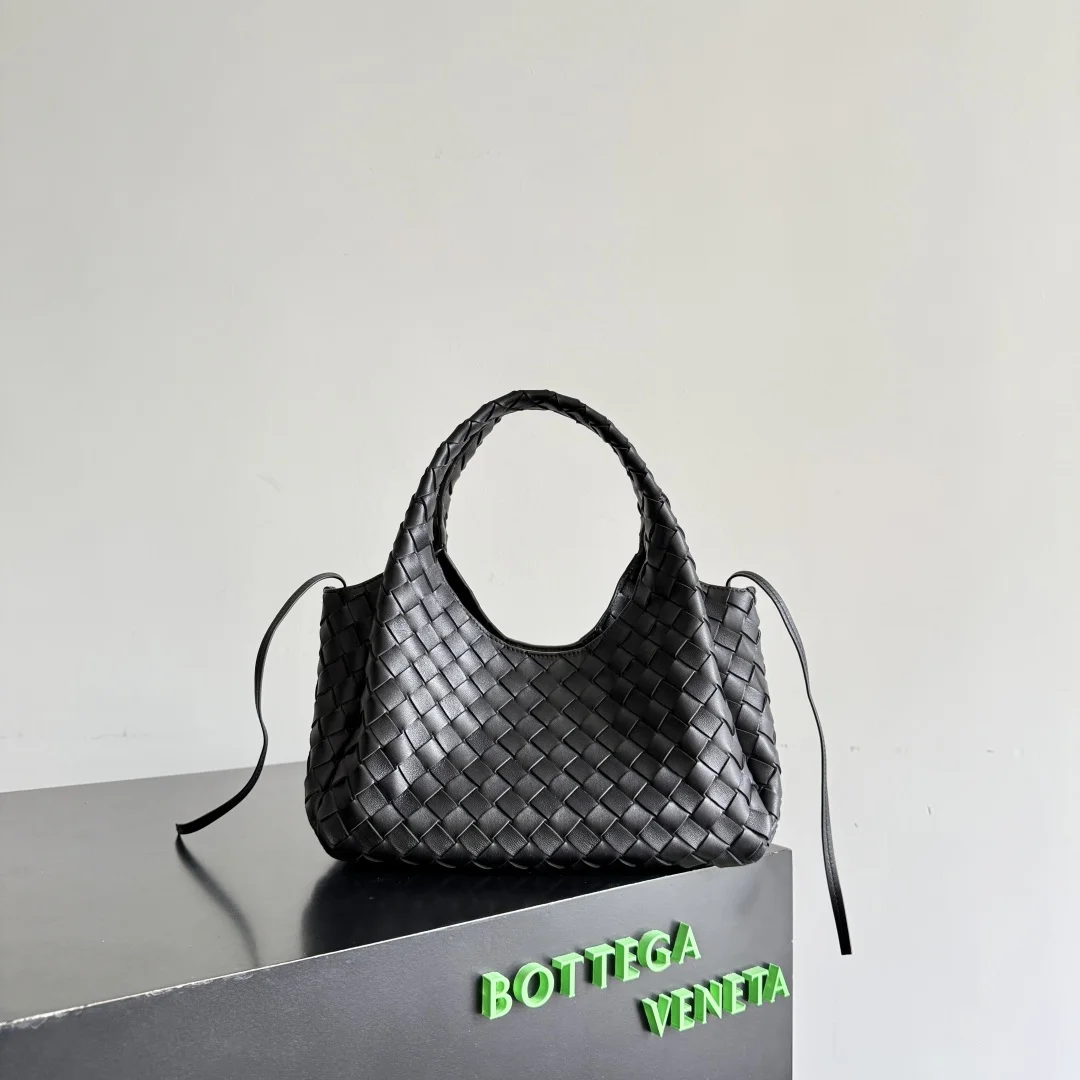 BOTTEGA VENETA Shoulder Bags Intrecciato Leather (Black) 28X16X15CM A060202608080430 - Image 3