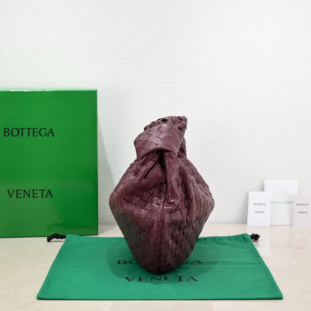 BOTTEGA VENETA Shoulder Bags Lamb Leather (Burgundy) 40X48X16 I30202608080090 - Image 3