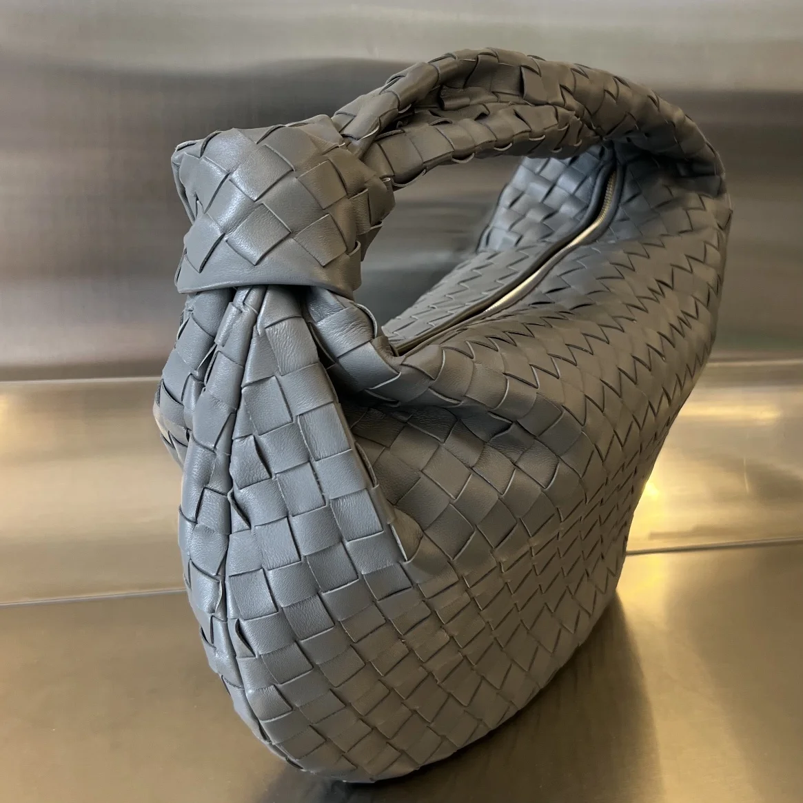 BOTTEGA VENETA Shoulder Bags Lamb Leather (Gray) 48X40X16CM I30202608080020 - Image 2