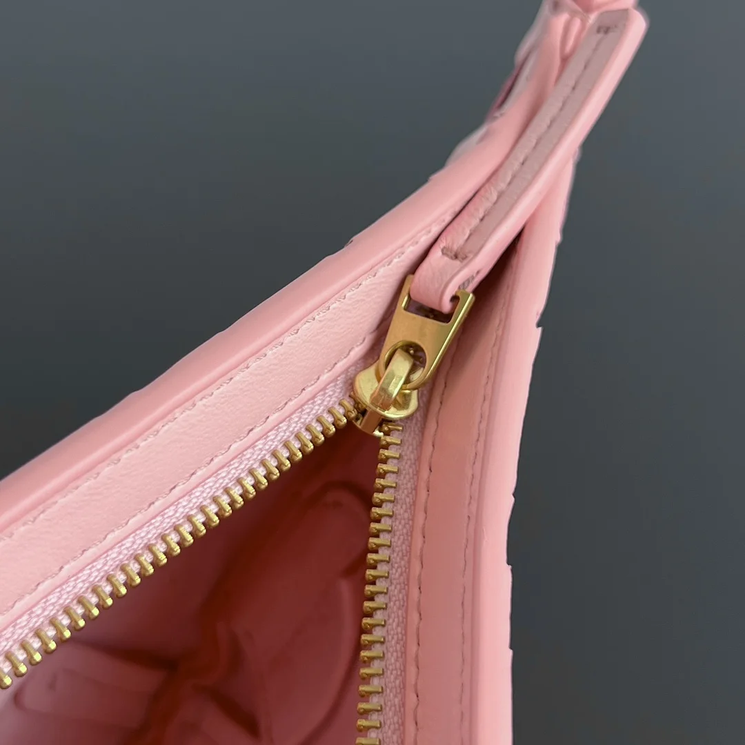 BOTTEGA VENETA Shoulder Bags Leather (Pink-Gold) 28X18X5CM H30202608080065 - Image 7