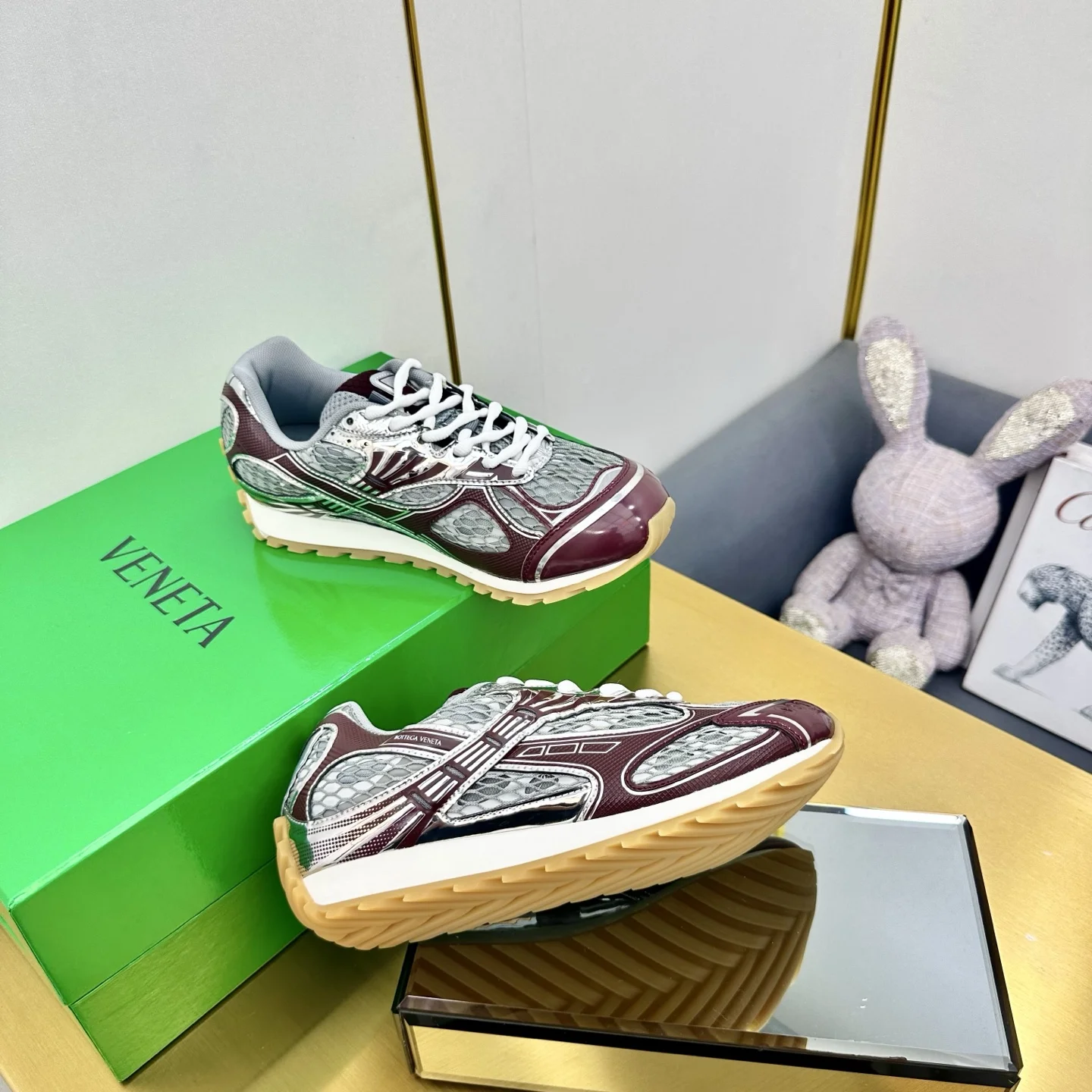 BOTTEGA VENETA Sneakers Leather & Mesh EU35-47 B40202608030050 - Image 3