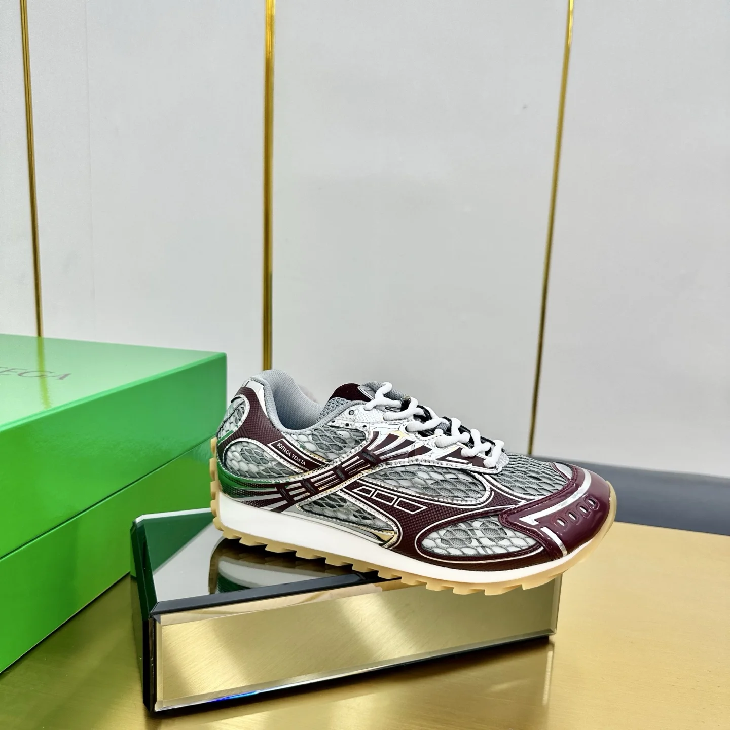 BOTTEGA VENETA Sneakers Leather & Mesh EU35-47 B40202608030050 - Image 4