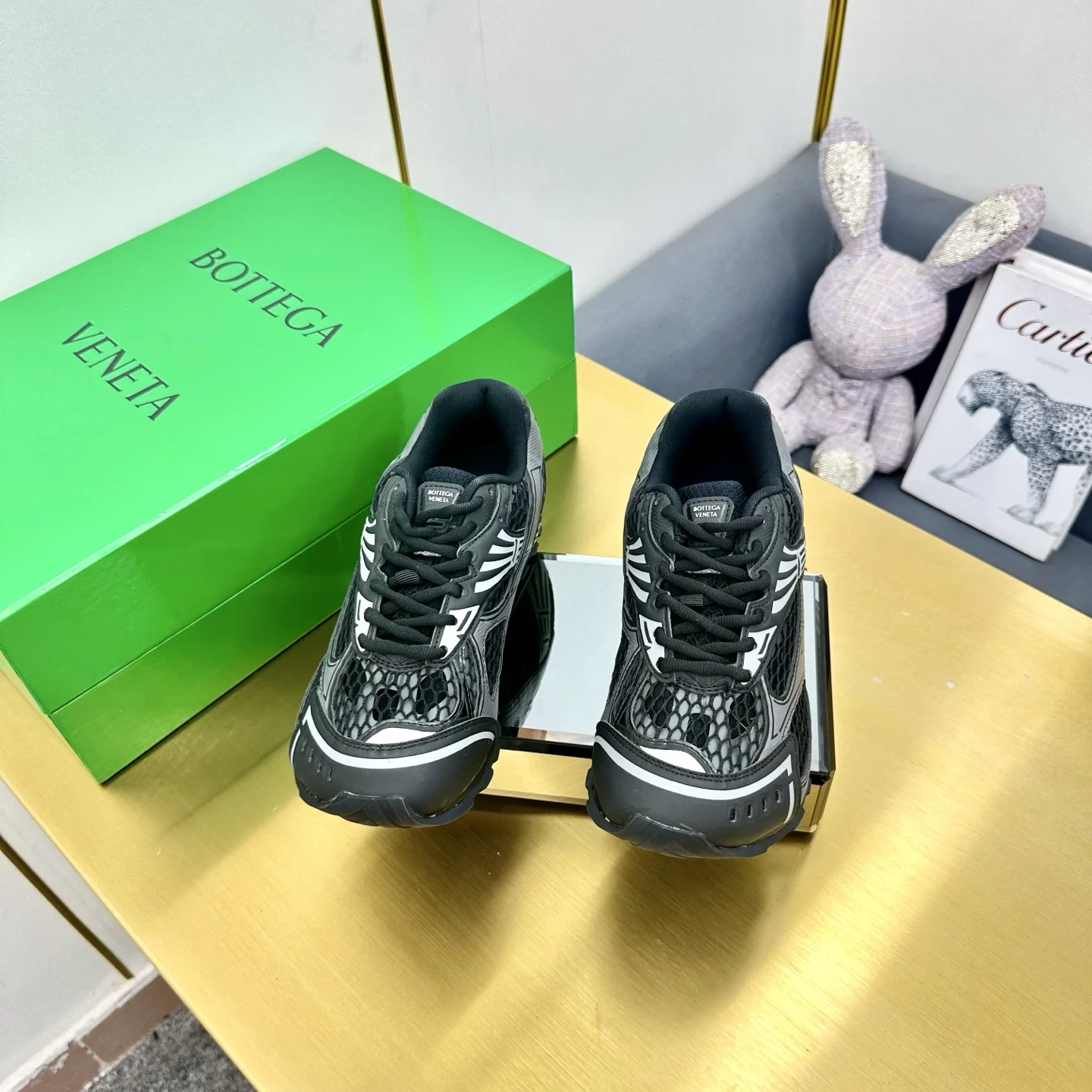 BOTTEGA VENETA Sneakers Leather Mesh EU35-47 B40202608030051 - Image 3