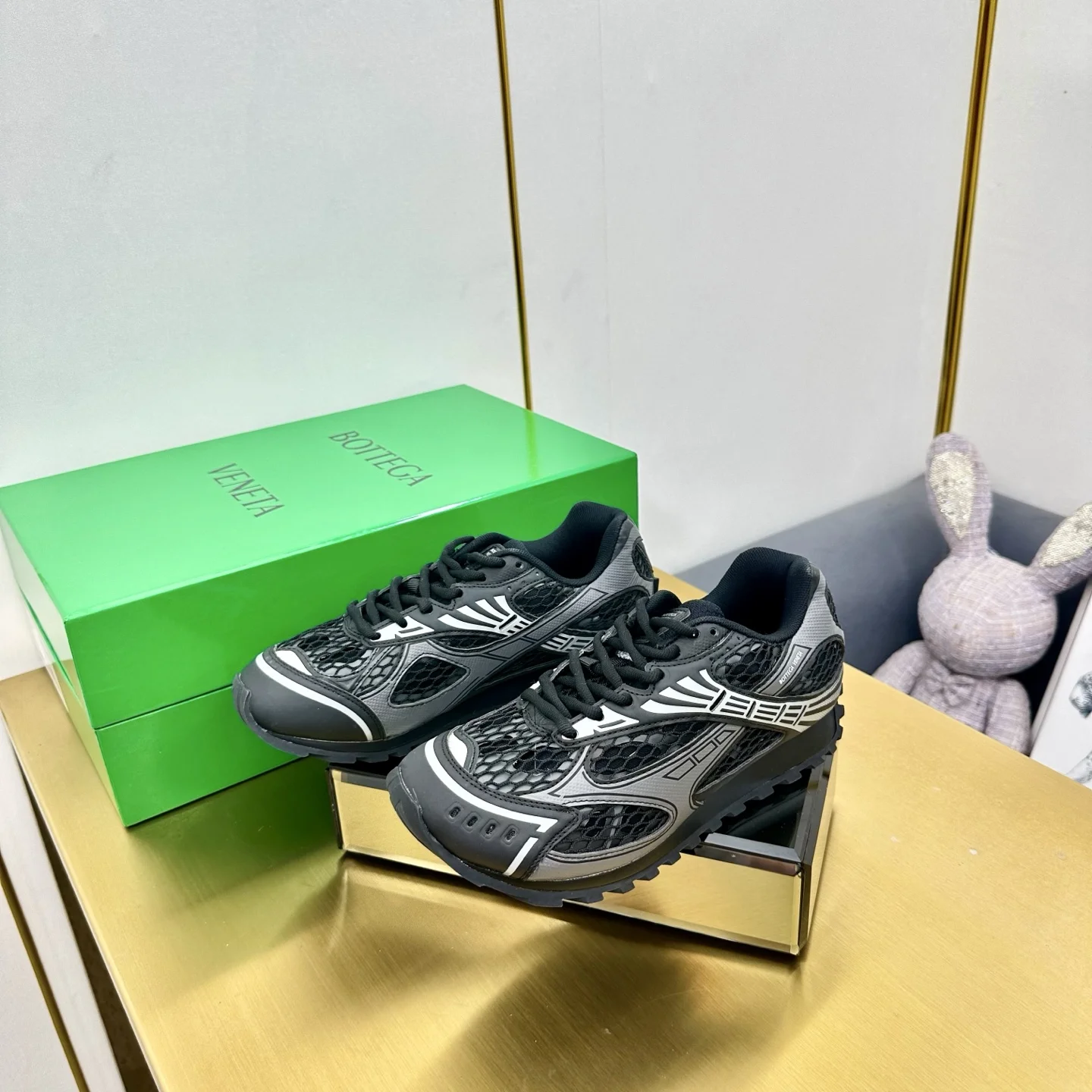 BOTTEGA VENETA Sneakers Leather Mesh EU35-47 B40202608030051 - Image 4
