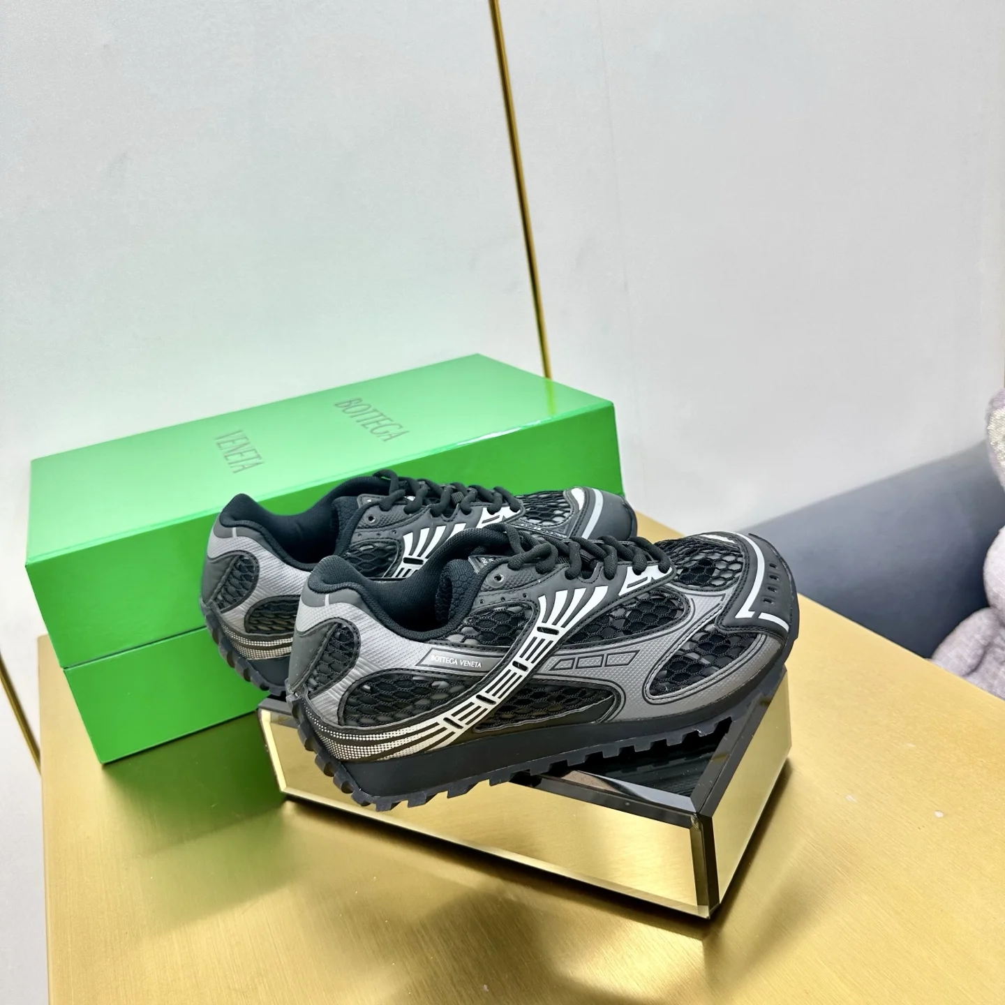 BOTTEGA VENETA Sneakers Leather Mesh EU35-47 B40202608030051 - Image 5