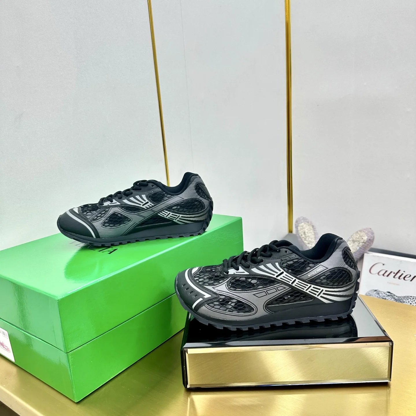 BOTTEGA VENETA Sneakers Leather Mesh EU35-47 B40202608030051 - Image 7
