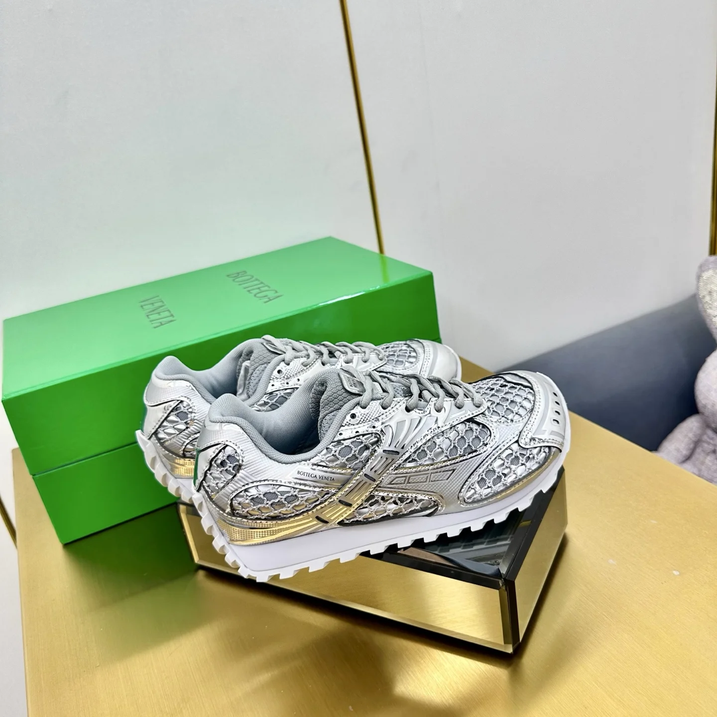 BOTTEGA VENETA Sneakers Leather & Mesh EU35-47 B40202608030052 - Image 10