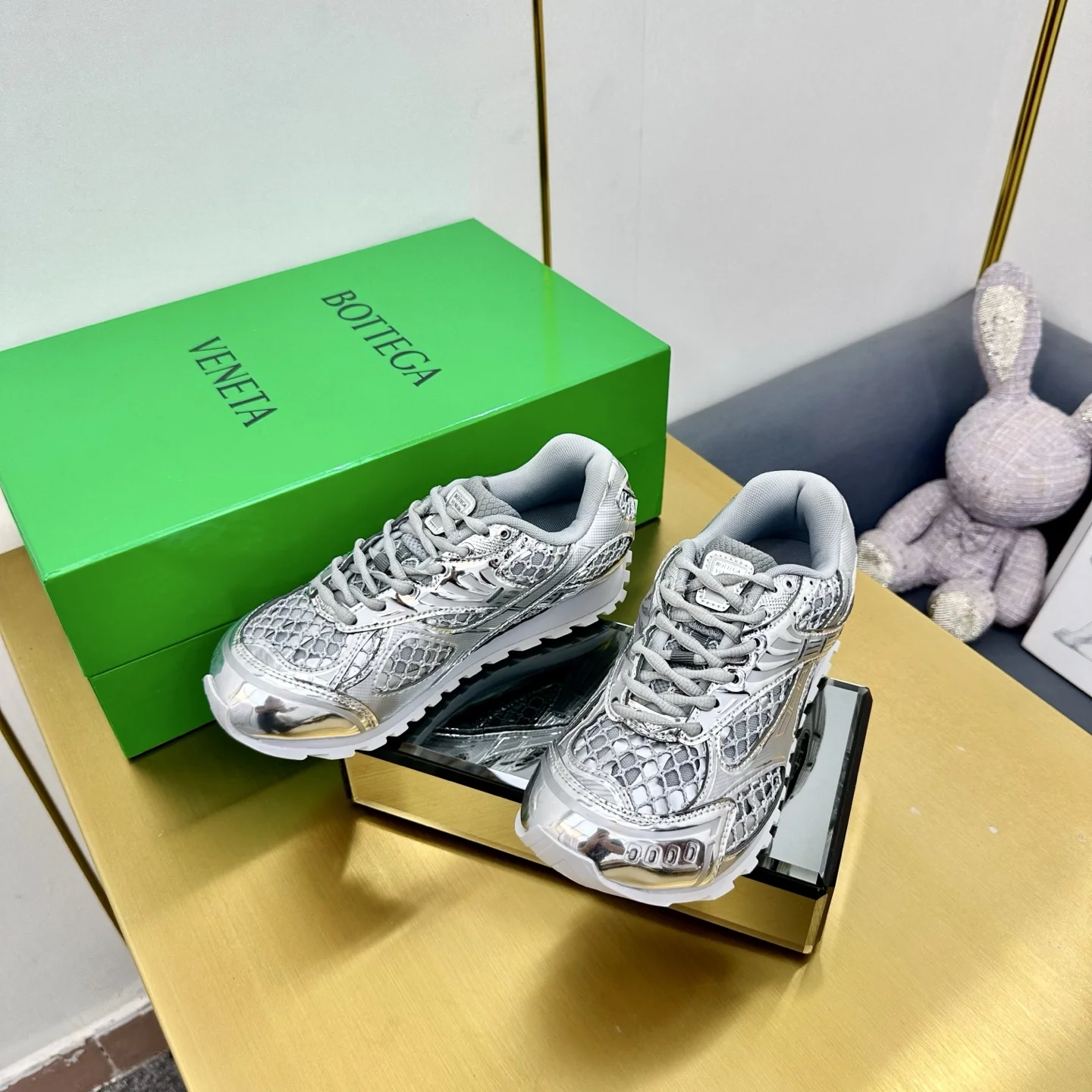 BOTTEGA VENETA Sneakers Leather & Mesh EU35-47 B40202608030052 - Image 7
