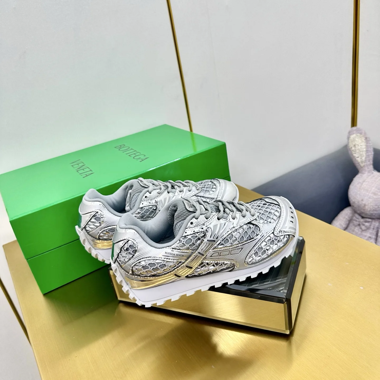BOTTEGA VENETA Sneakers Leather & Mesh EU35-47 B40202608030052 - Image 8