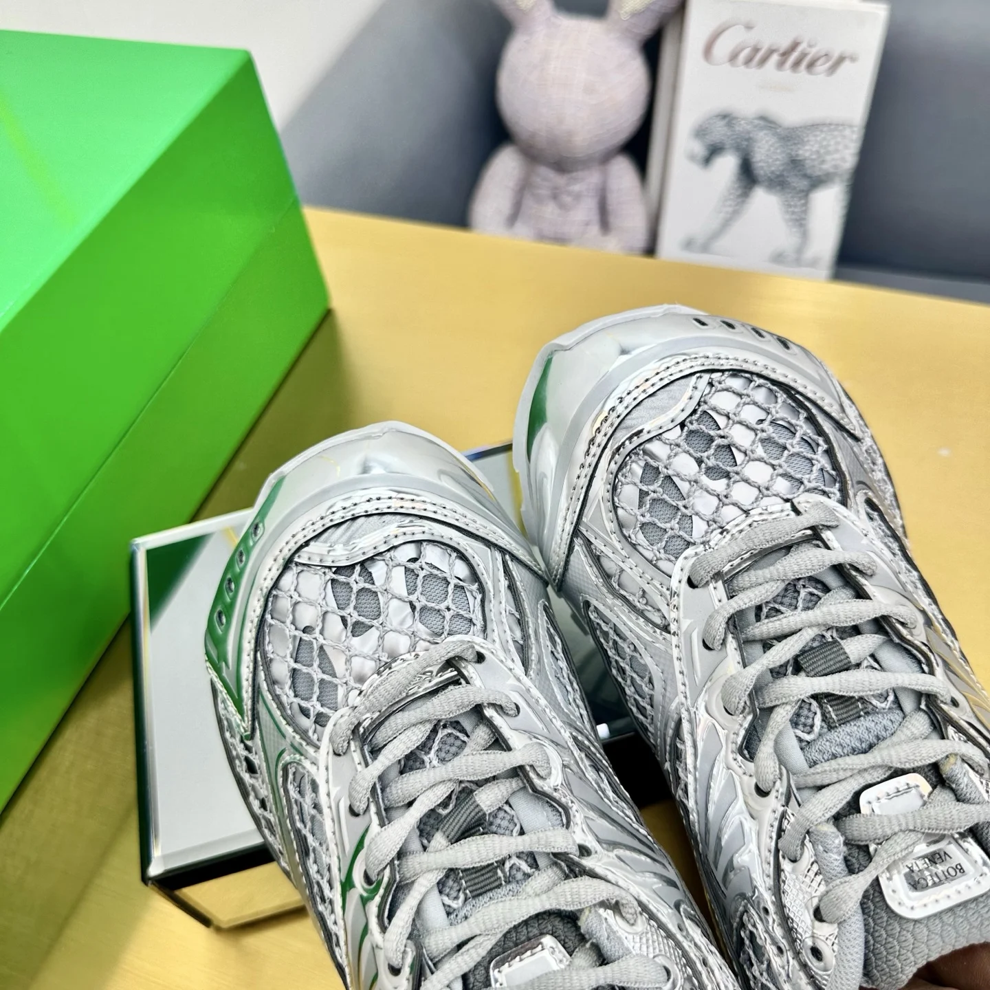 BOTTEGA VENETA Sneakers Leather & Mesh EU35-47 B40202608030052 - Image 9