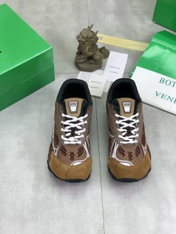 Alternative view of BOTTEGA VENETA Sneakers Metallic Leather Mesh EU35-45 B40202608031458