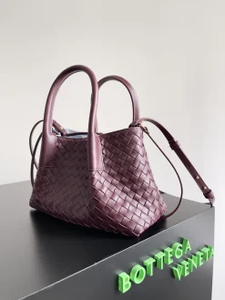Alternative view of BOTTEGA VENETA Totes Bags Leather (Burgundy) 24X15X12CM H80202608080631