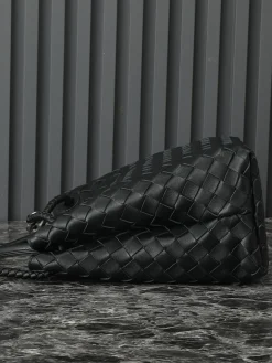 Alternative view of BOTTEGA VENETA Totes Bags Nappa Lambskin (Black) 32X24X12 A130202608080573