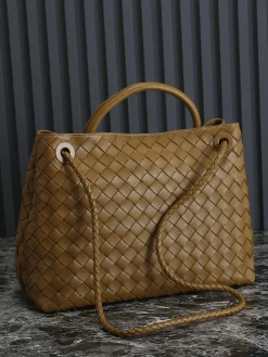 BOTTEGA VENETA Totes Bags Nappa Lambskin (Brown) 32X24X12 A130202608080567