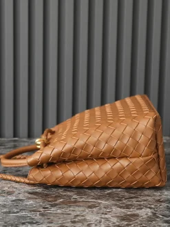 Alternative view of BOTTEGA VENETA Totes Bags Nappa Lambskin (Brown) 32X24X12 A130202608080574