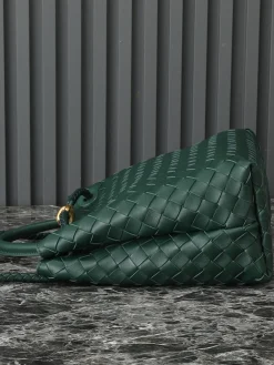 Alternative view of BOTTEGA VENETA Totes Bags Nappa Lambskin (Green) 32X24X12 A130202608080572