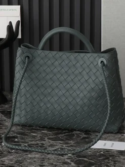 BOTTEGA VENETA Totes Bags Nappa Lambskin (Teal) 32X24X12 A130202608080578