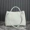 BOTTEGA VENETA Totes Bags Nappa Lambskin (White) 32X24X12 A130202608080565