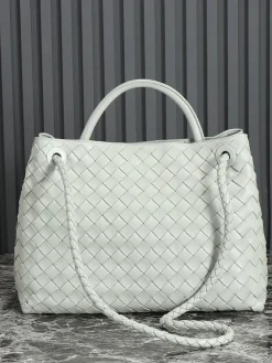 BOTTEGA VENETA Totes Bags Nappa Lambskin (White) 32X24X12 A130202608080565