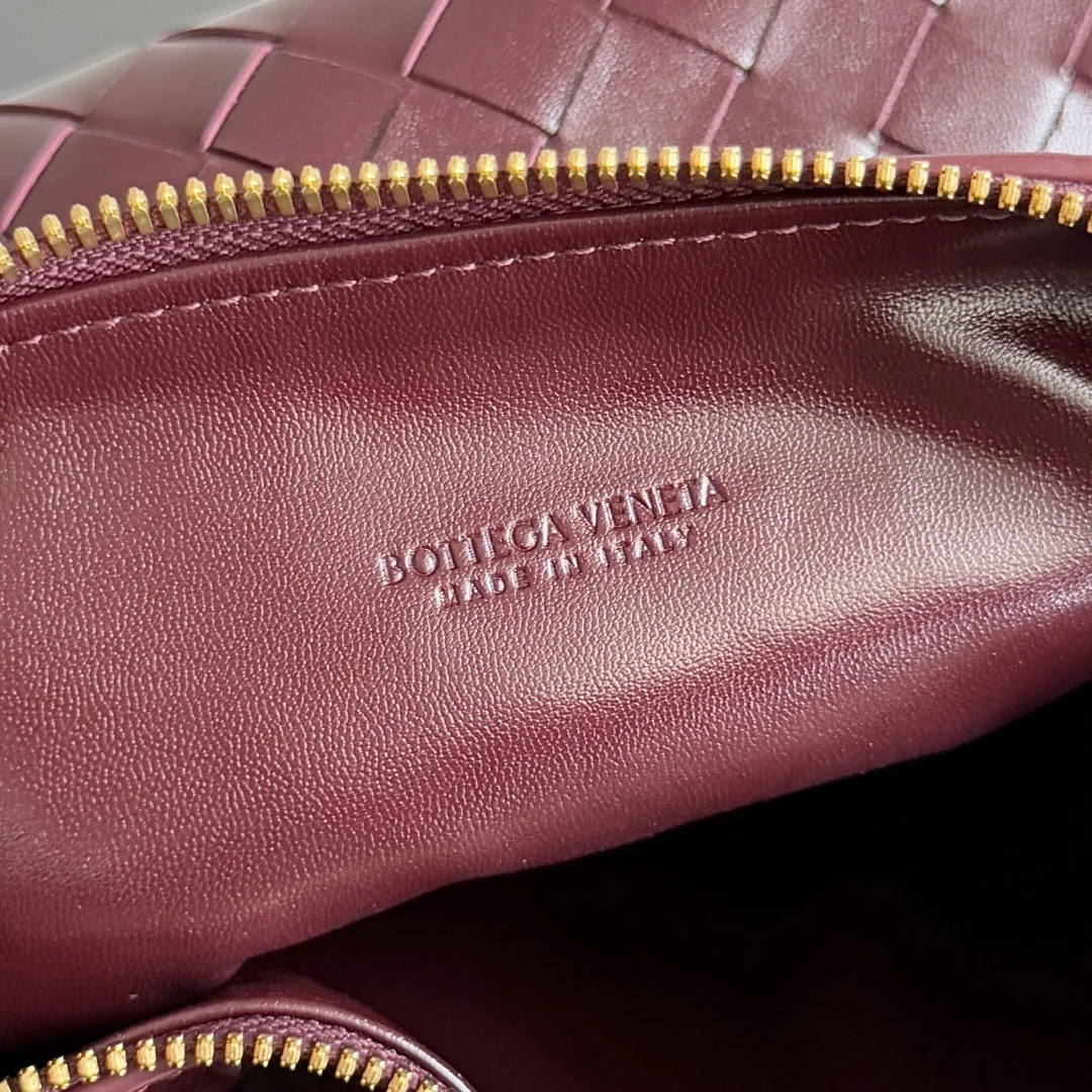 BOTTEGA VENETA Trend Bags Nappa Lambskin (Burgundy-Red) 22X13X9CM F80202608080223 - Image 7