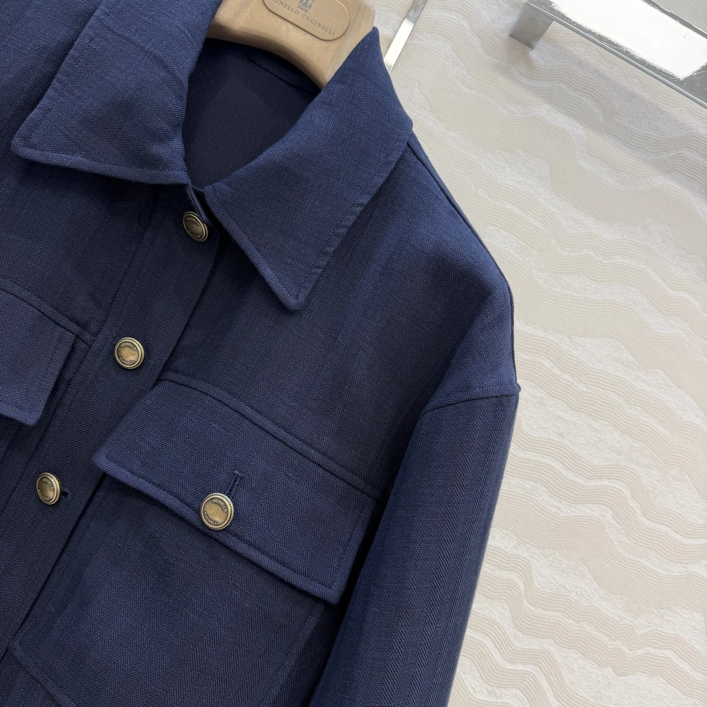 BRUNELLO CUCINELLI Jackets Tencel Linen S D60202608040029 - Image 4