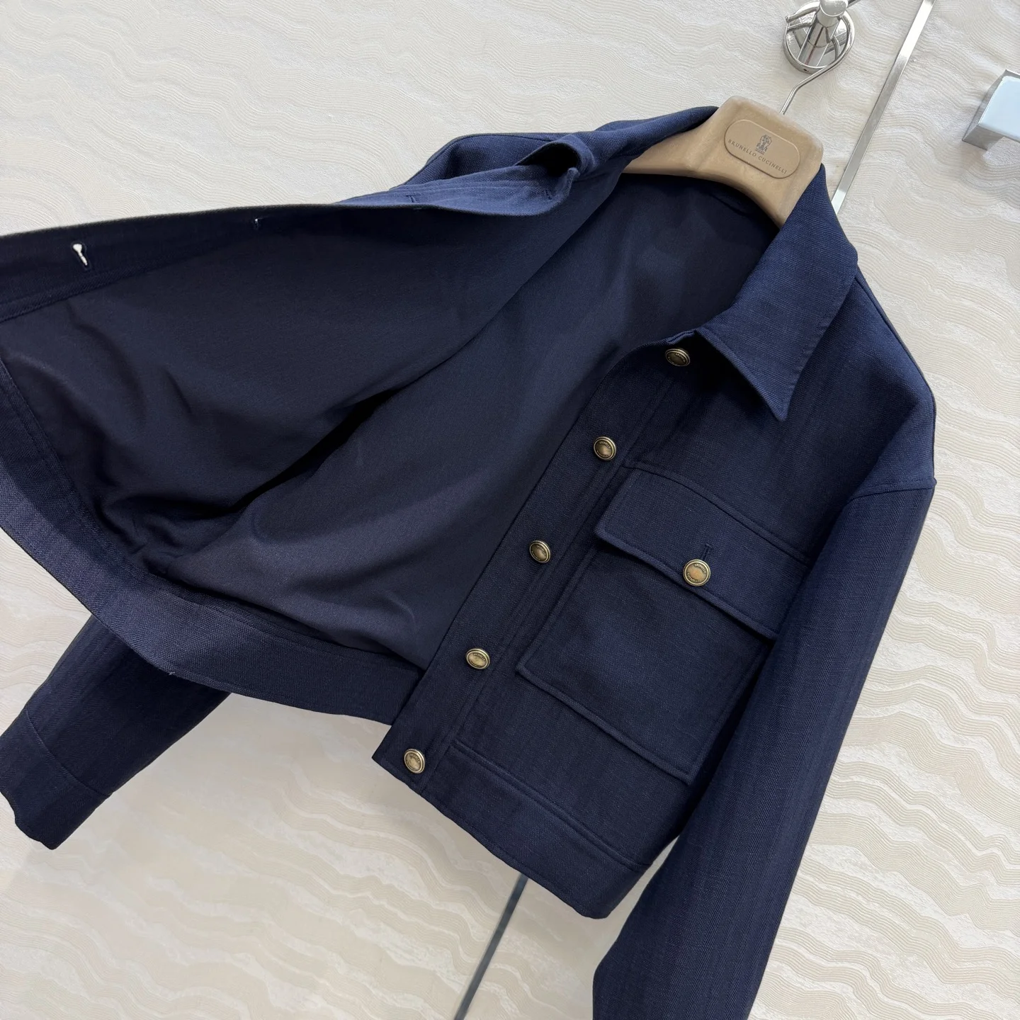 BRUNELLO CUCINELLI Jackets Tencel Linen S D60202608040029 - Image 6