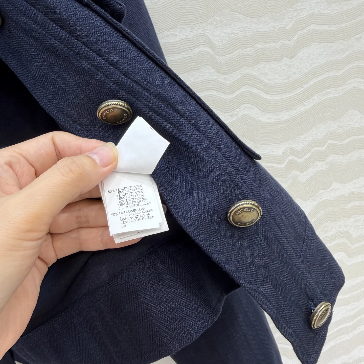 BRUNELLO CUCINELLI Jackets Tencel Linen S D60202608040029 - Image 7