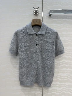 BRUNELLO CUCINELLI Polos Alpaca Wool Silk S-L B50202608040032