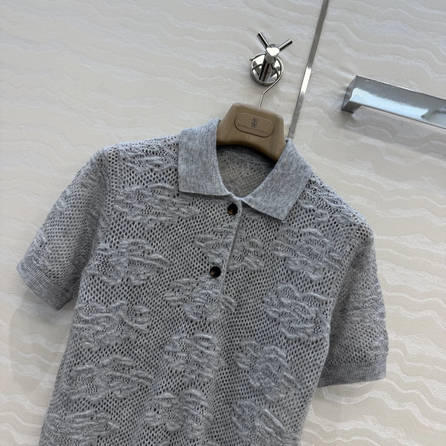 BRUNELLO CUCINELLI Polos Alpaca Wool Silk S-L B50202608040032 - Image 2